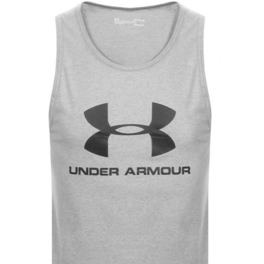 Alternative Image for ProductUnder Armour Sportstyle Vest T Shirt Grey2